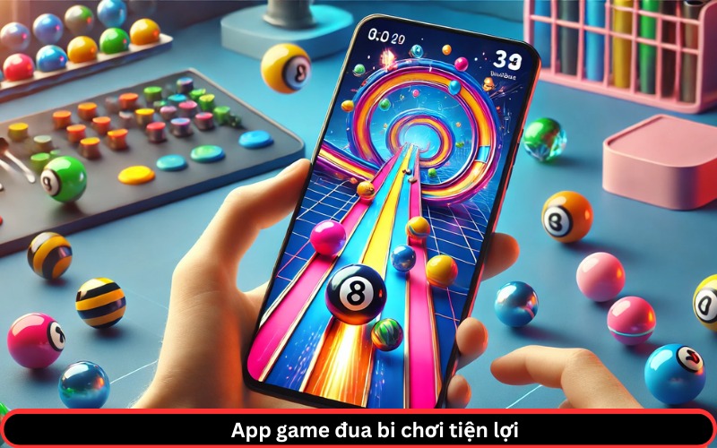 App game đua bi chơi tiện lợi