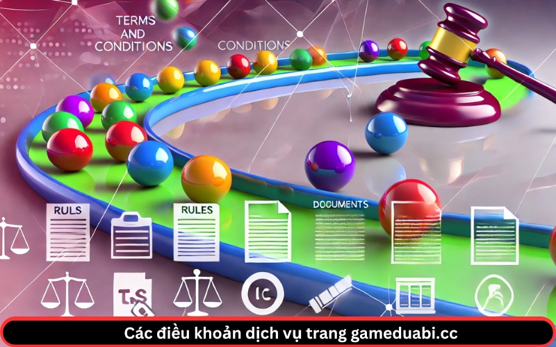 Các điều khoản dịch vụ trang gameduabi.cc