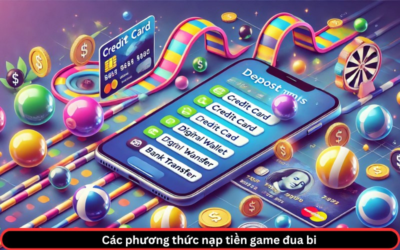 Các phương thức nạp tiền game đua bi