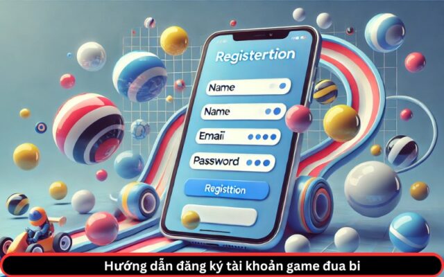 Hướng dẫn đăng ký tài khoản game đua bi